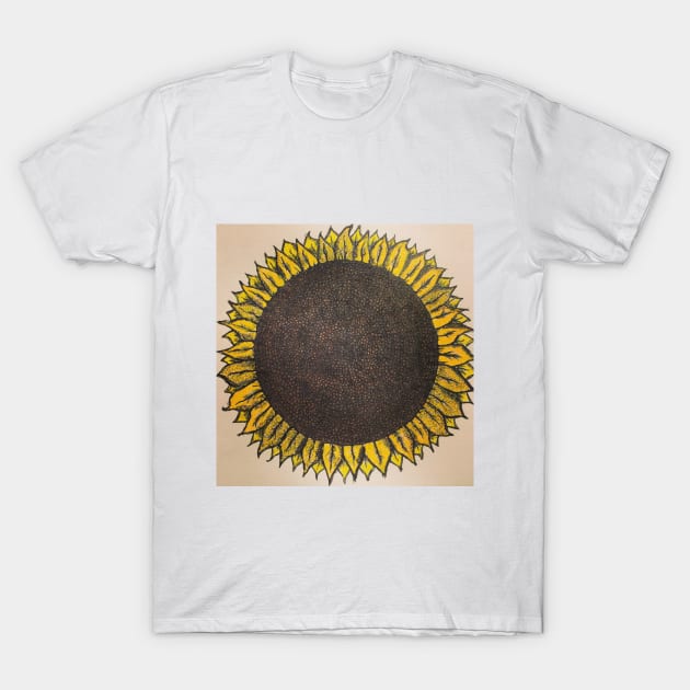 Sunflower T-Shirt by sam_geller19